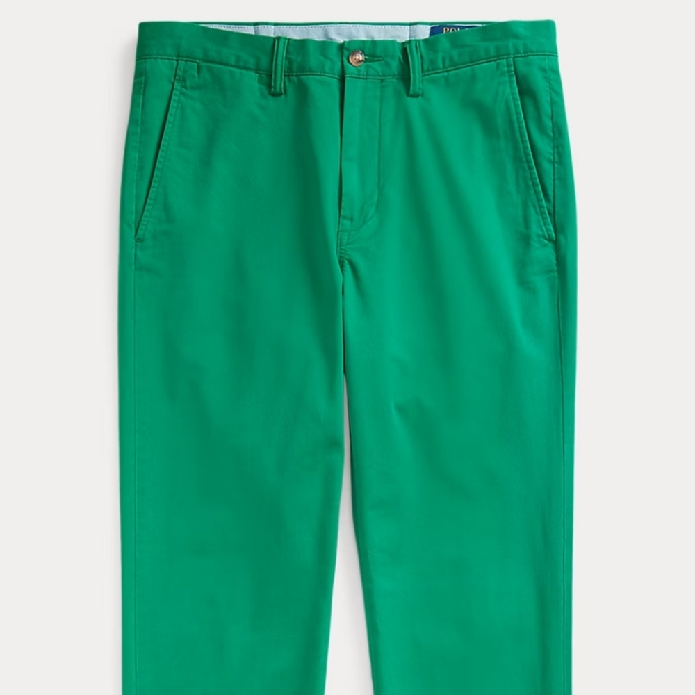 Stretch Straight Fit Washed Chino Pant Polo Ralph Lauren - Picture 2 of 5